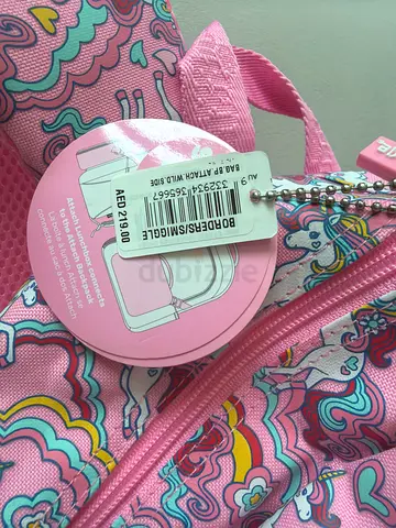Backpack gilr Smiggle pink
