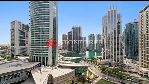 Luxury Upgraded Studio | Lake View | High Floor | JLT Cluster D  Direct Owner