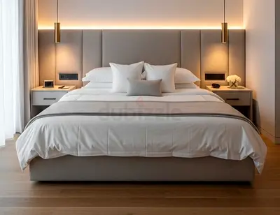 Stylish cozy 200*200 super king size Bed