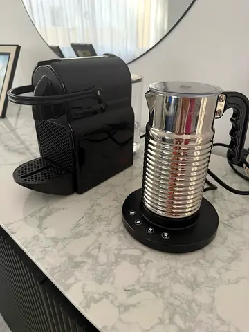Compact Nespresso-style Single Serve Coffee Machine - Black