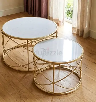 Elegant Coffee Table Set (2-Piece Twin Pack)