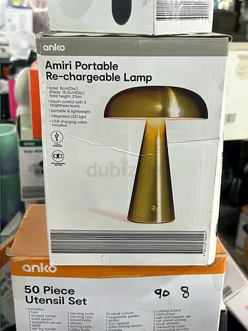 Anko Amiri Portable Rechargeable Lamp