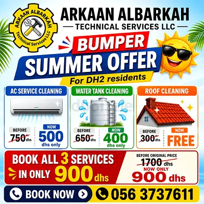 AC service cleaning Special offer, Maintenance also available