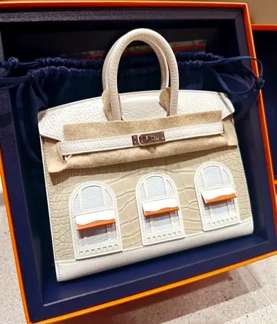 HERMES Birkin 20 Faubourg bag. New.