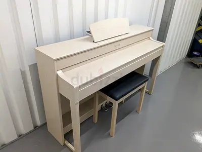 Yamaha Clavinova 535 White Ash Refurbished Piano With 1 Year Warranty