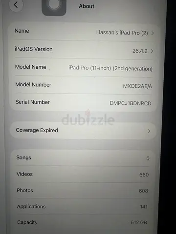 Apple iPad Pro 11” 512GB Space Gray (2020) + Cover