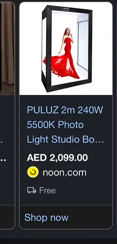 📸 FOR SALE – PULUZ Professional Photo Studio Light Box + LED Light Box