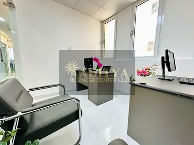 Office with Furniture for Rent with Free Utility No Commission