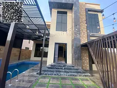 Luxury Villa for Annual Rent in Al Alia, Ajman | Covered Swimming Pool + Annex