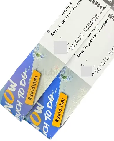 Ski Dubai (snow daycation voucher)