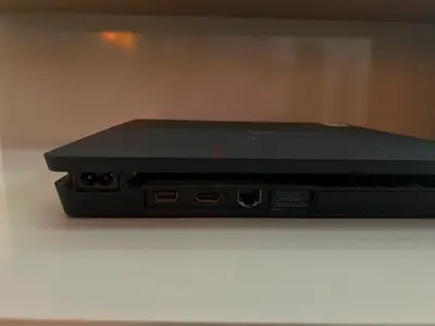 PS4 Slim black 1TB - good condition, functional ports