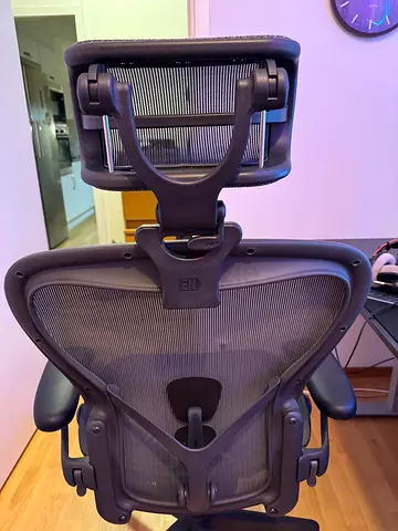 Affordable Remastered V2 Version Herman Miller Aeron Chair Fully Adjustable Size C Graphite