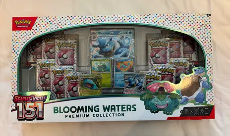 Pokemon 151 Blooming Waters Premium Collection Box
