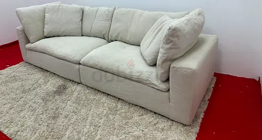 Perfect condition the loom collection two pieces sofa