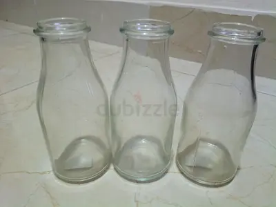 IKEA company Set of 3 glass vases decorative