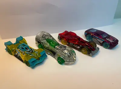 Hot Wheels X-Raycers Set of 4