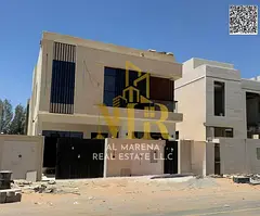 Freehold Villa in a Prestigious Area of ​​Ajman, on a Main Street, Price Includes Registration F
