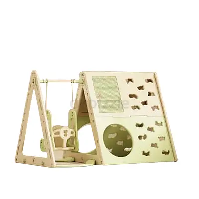 Whimsical Adventure Haven: Plastic Kids Play Tent Game with Swing