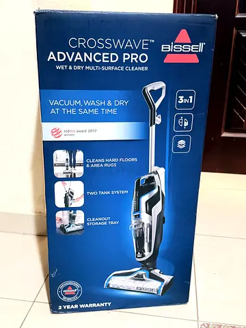 Bissel crosswave advanced pro wet  dry cleaner