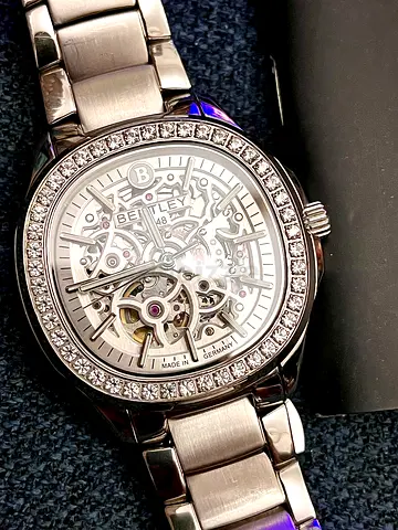 Bentley Natural Ruby-Sapphire automatic watch rolex longines omega AP swatch seiko rado tag heuer