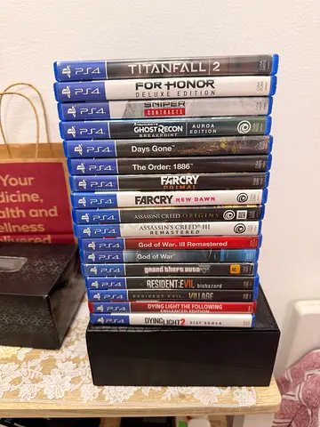 Bundle of PS4 Games - 18 Titles (Assorted Popular Titles) 60 for each but descount for more u buy