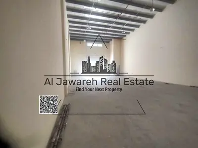 Warehouse for annual rent in Al Jurf Industrial 3, Ajman, located in a prime area within a busy industrial zone and close to main roads,