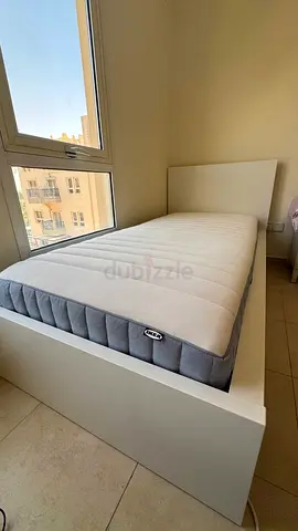 Ikea single bed with mattress available in perfect condition
