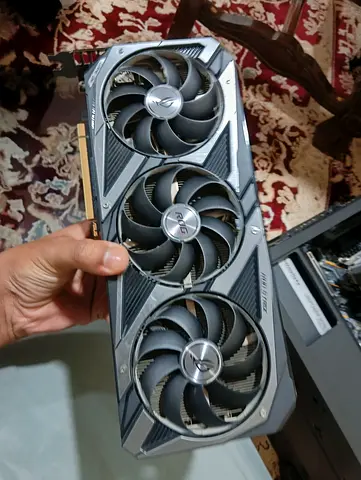 (Negotiable) ASUS ROG Rtx 3060 Triple-Fan Graphics Card (used) - Good Condition
