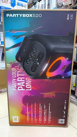 JBL PartyBox 520 Portable Bluetooth Party Speaker - Brand New in Box