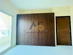 Upgraded 2Bhk With Balcony Open view parking Wardrobe New Muwaileh Building