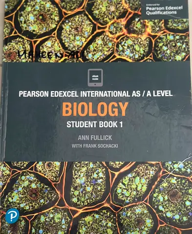 Pearson Edexcel International AS/A Level Biology Student Book 1 (Ann Fullick)