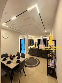Brand new, ready-to-move-in, two-bedroom apartment in Al Rawda 3 (Ajman) available for monthly rent.