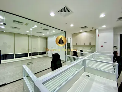 Furnished Office | Full Burj View | Move-In Ready