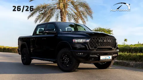 ( BEDLINER , RAMBOX , For Export ) 2026/2026 RAM 1500 REBEL 4X4 3.0TT HURRICANE GCC 0Km