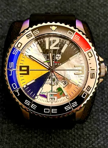 Gemstone Dial Dive watch aqeeq/agate pearl Super Lume rolex omega rado longines seiko tudor iwc