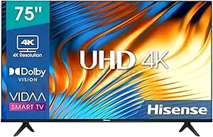 Hisense 75 Inch TV 4K UHD Smart TV