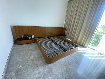 Great Condition Marina home without mattresses Finley Extension king bed