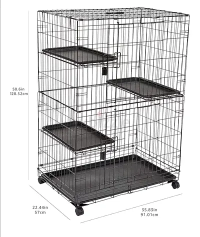 Cat/Dog cage 3 Tier Large