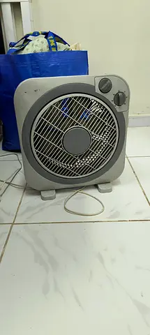 Portable box fan - used, working