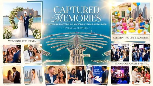 🏝️ Luxury Photography  Videography Services in Palm Jumeirah, Dubai