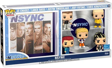 Funko Pop! Albums NSYNC 5-Figure Collectible Set (Boxed) - Like New