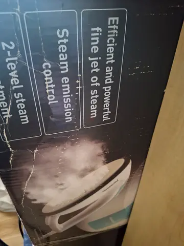 Steam Iron with 2-Level Steam Control - used once