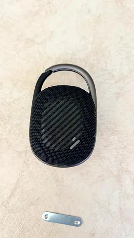 Portable Bluetooth Carabiner Speaker — Compact, Used