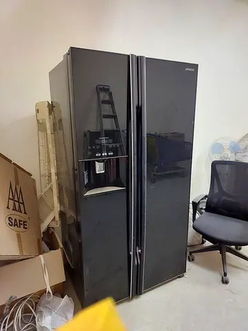 Hitachi Side-by-Side Refrigerator with Water Dispenser