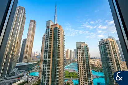 Fountain Views | Unfurnished | Mid Floor