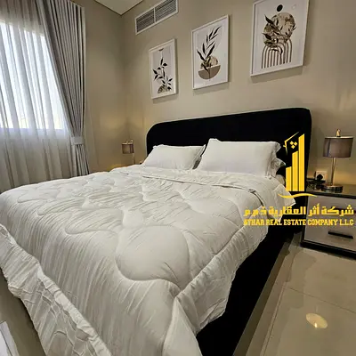 Luxury apartment for monthly rent - one bedroom and a hall with a balcony open view, fully furnished new super deluxe furniture, with a fully equipped