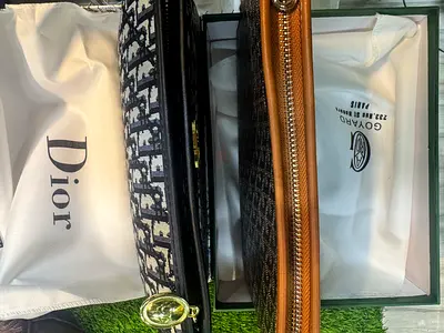 Designer Pouch Collection Goyard and Dior