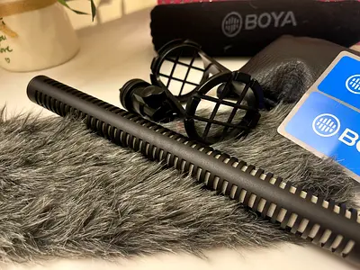 BOYA BY-BM6060L Long Shotgun Microphone, Excellent Condition