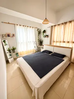 Furnished Master Bedroom with attached Bathroom for Couples / Family / Single man / One or Two Women