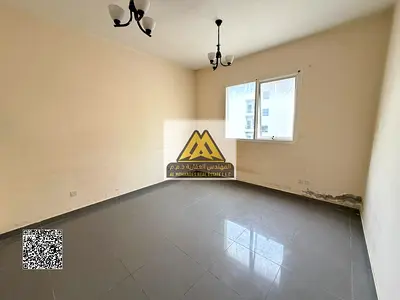 Studio for Annual Rent in Al Alia – Ajman | Spacious Layout + Separate Kitchen + Central AC | Near Sheikh Mohammed Bin Zayed Road